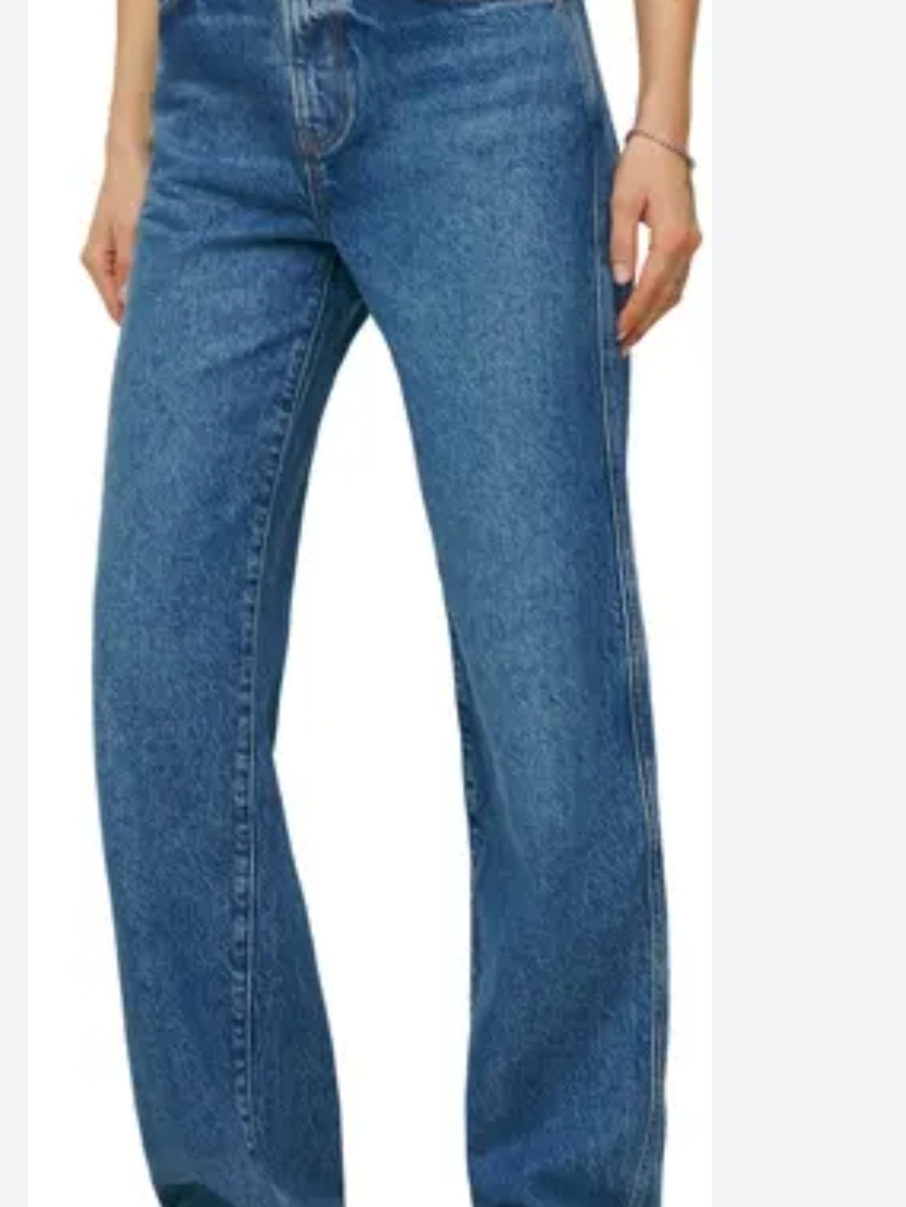 Classic Blue Women's Straight-Leg Jeans